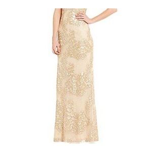 Badgley Mischka evening gown